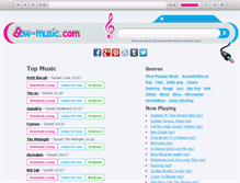 Tablet Screenshot of bow-music.com